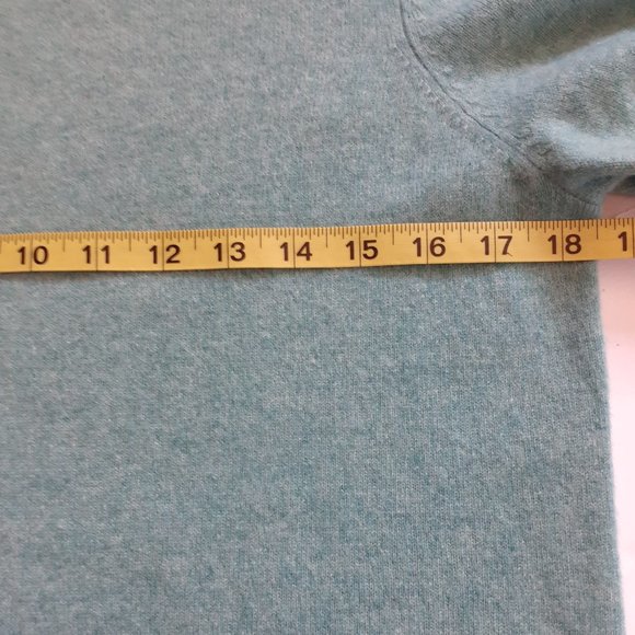 Nanette Lepore 2-ply cashmere sweater. Heathered Green size L - Picture 5 of 7